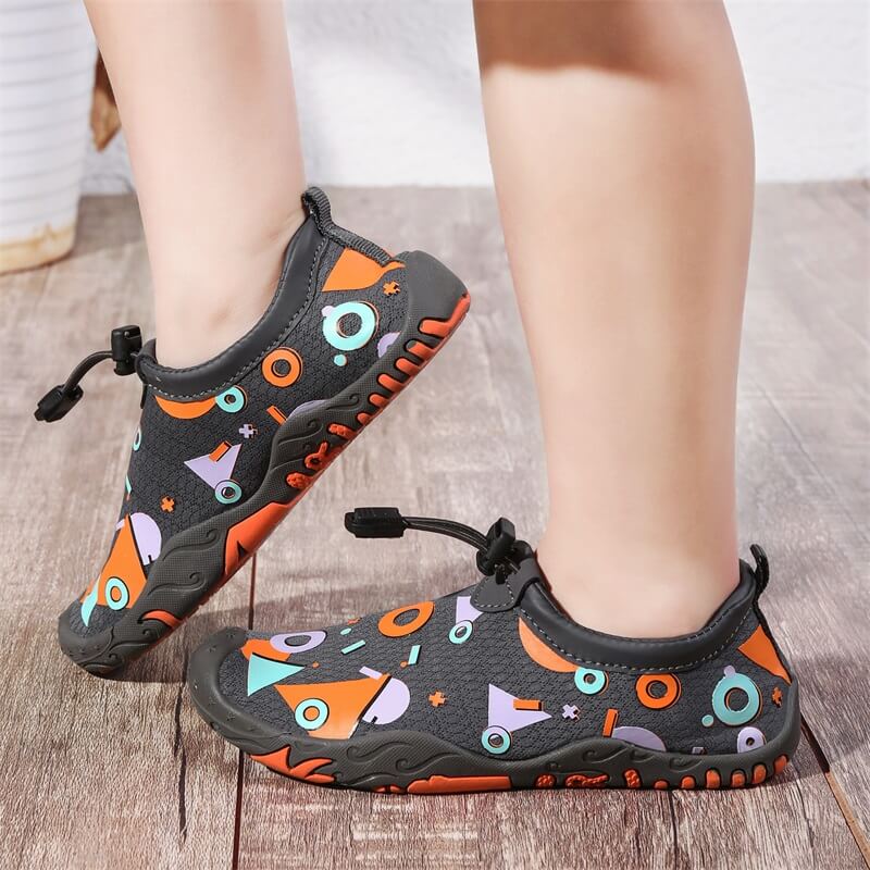 Chaussures de plage pour enfant AA203 Noir Aquashoes