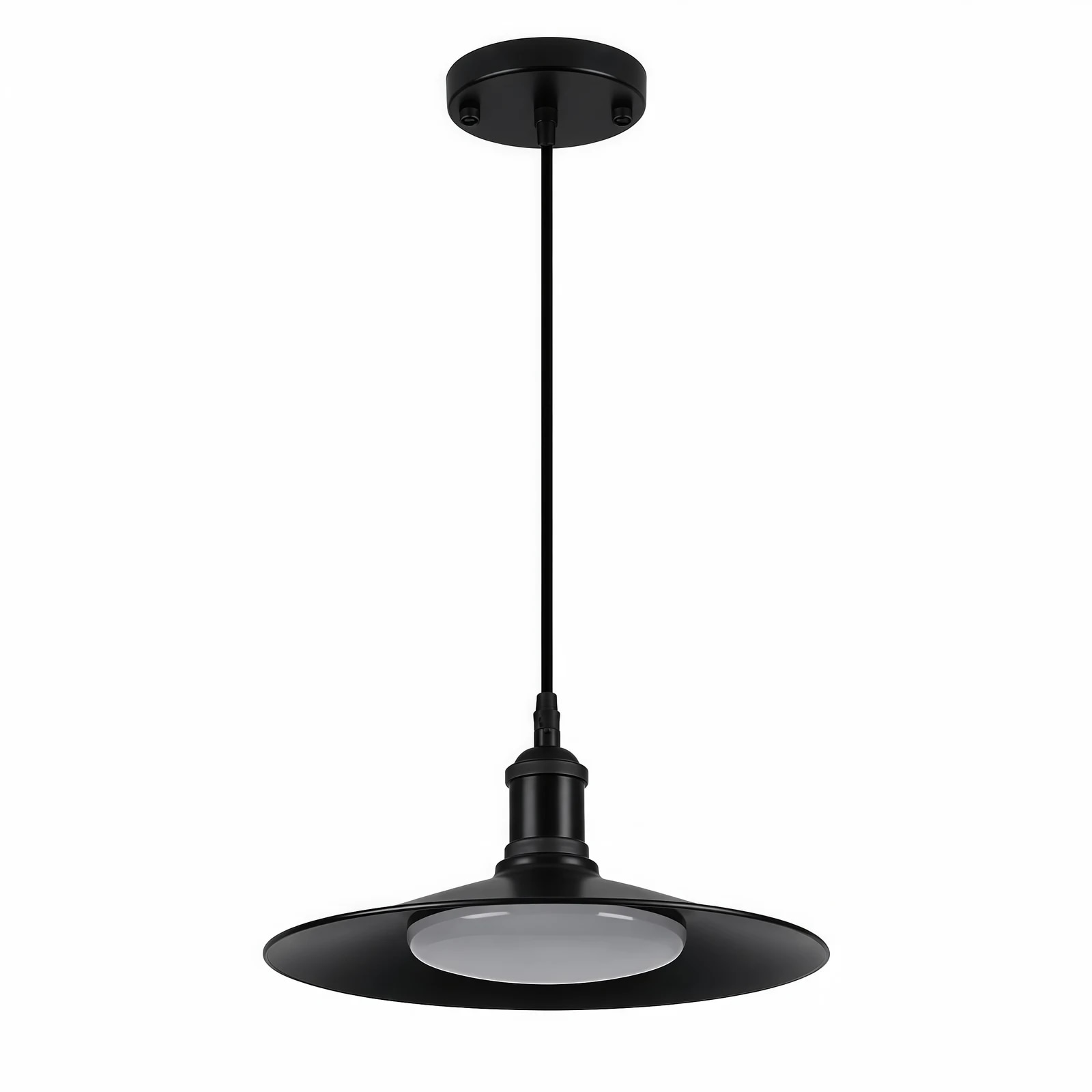 Lámpara colgante Leviaxa, acabado negro. Imagen del producto (SKU).