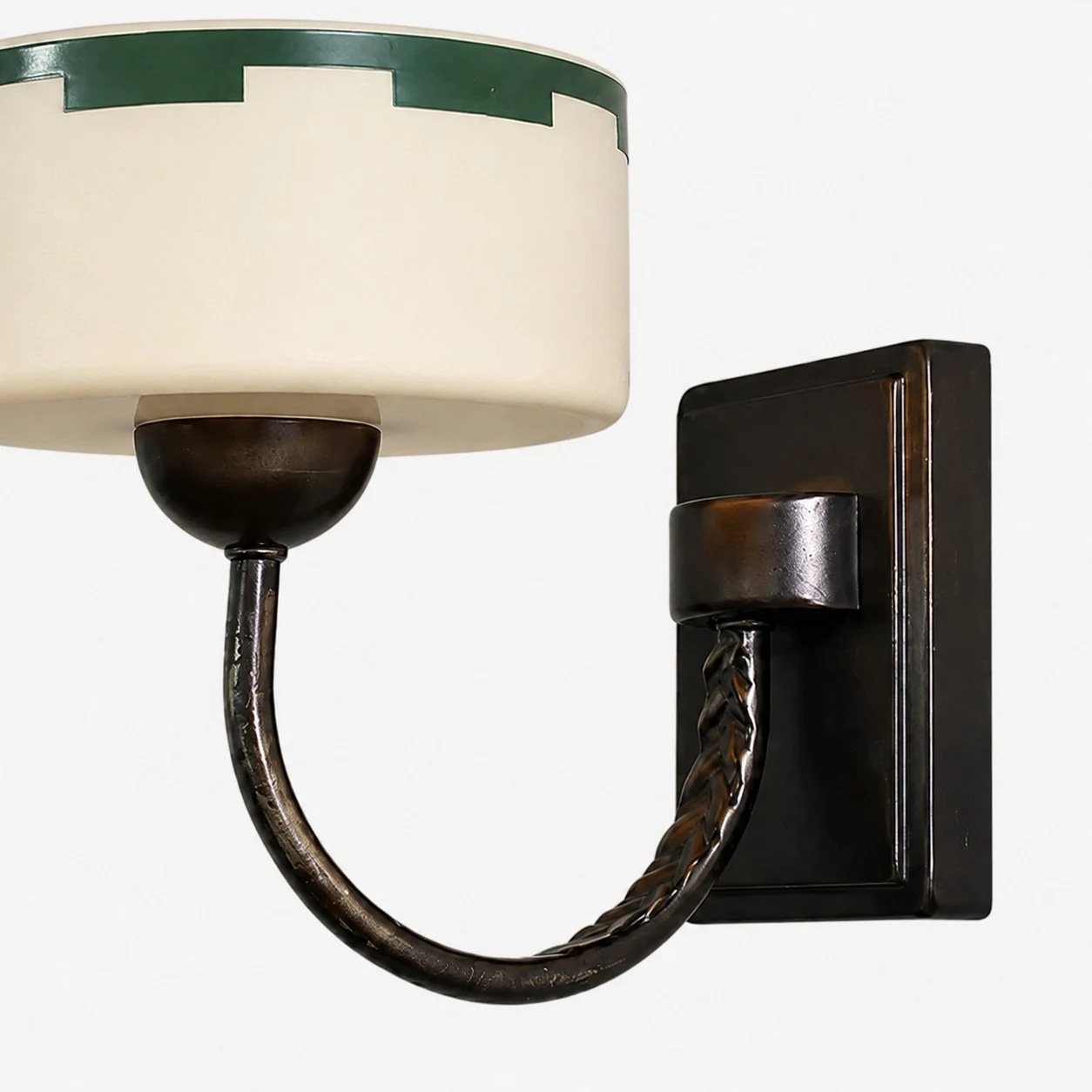 Soft glass, aged metal and a collected profile
