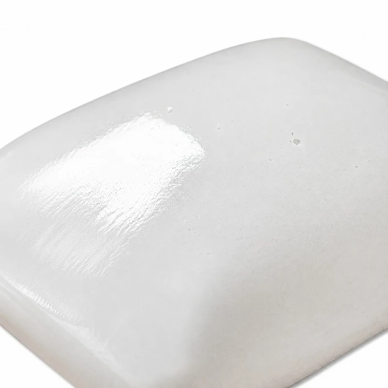Détail de surface en céramique brillante