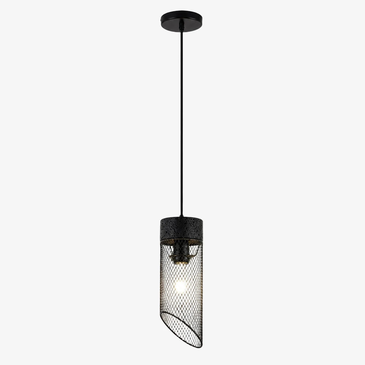 Black ordinary type pendant light