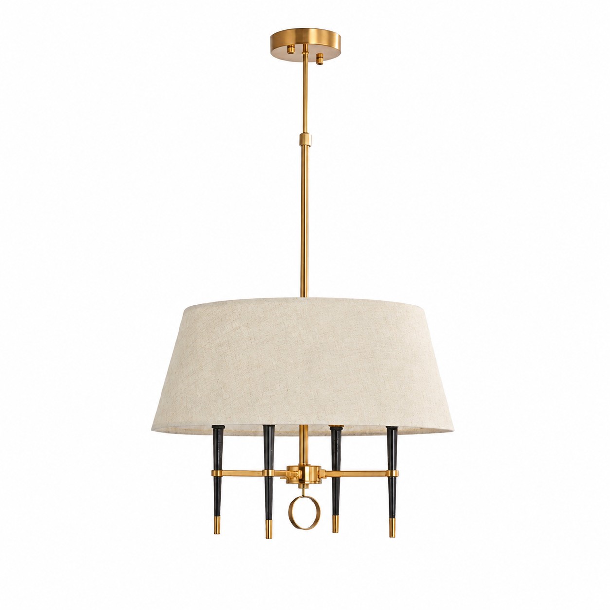 Lustre Tela à abat-jour tambour - Vue complète du produit