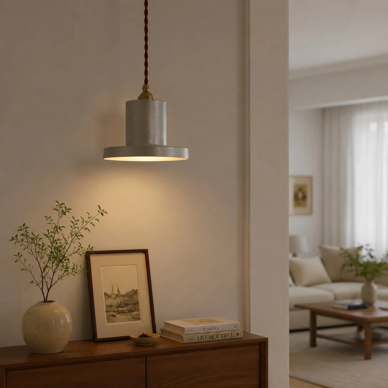 chevet de la chambre