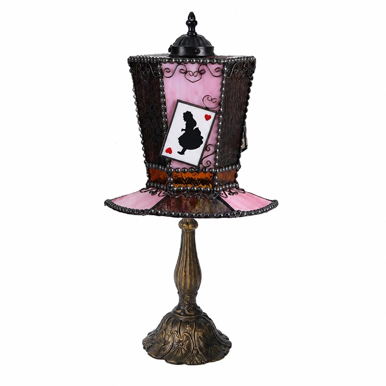 Lámpara de mesa Rabbit Card Rose Purple