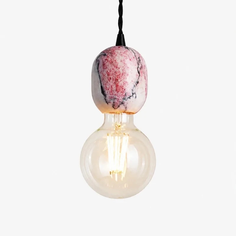 Bulgari Purple Marble Pendant Light Standard