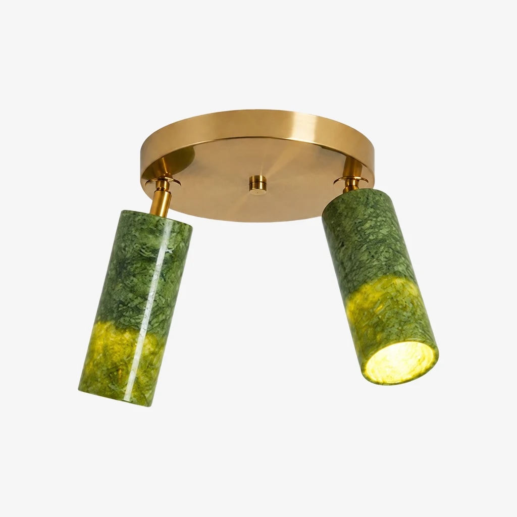 Auvent rond à deux lumières de style D