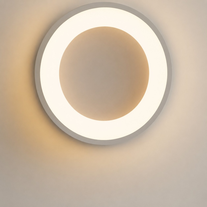 Plafonnier encastré Woven Halo à LED circulaire