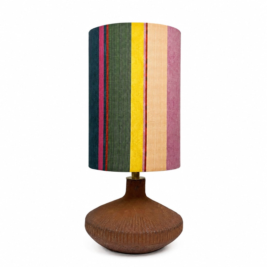 Option de teinte à rayures multicolores