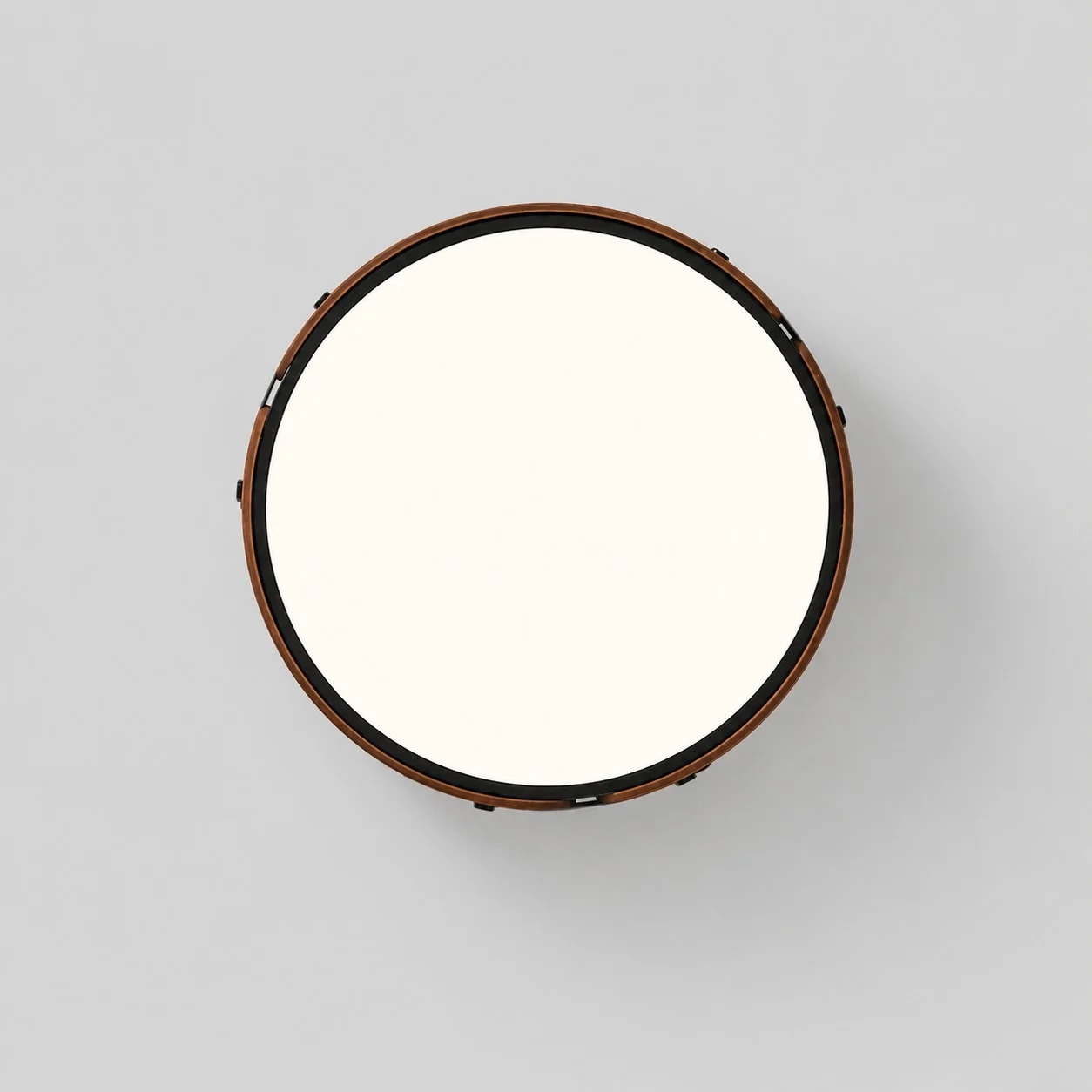 Round lit diffuser front view