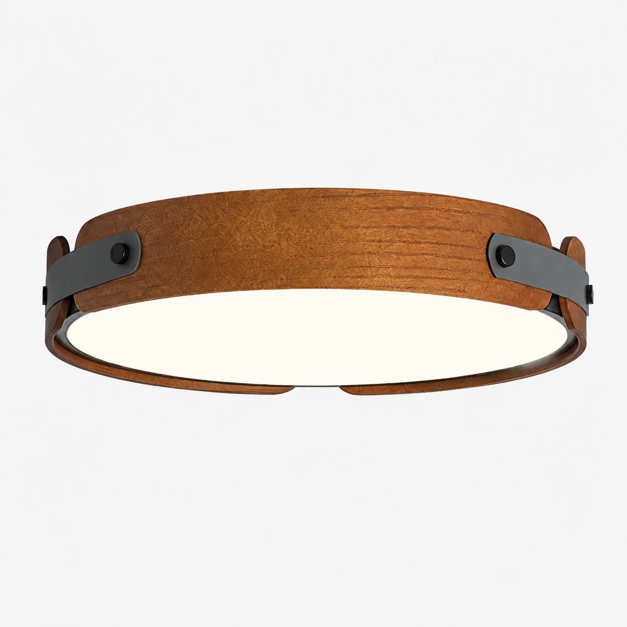 Standard walnut ceiling light 42 cm