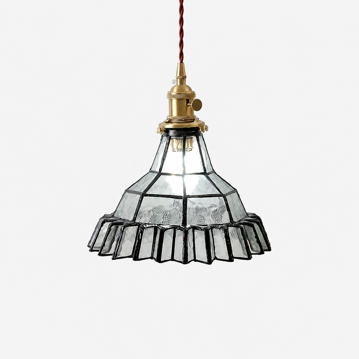 Clear Glass one head pendant option