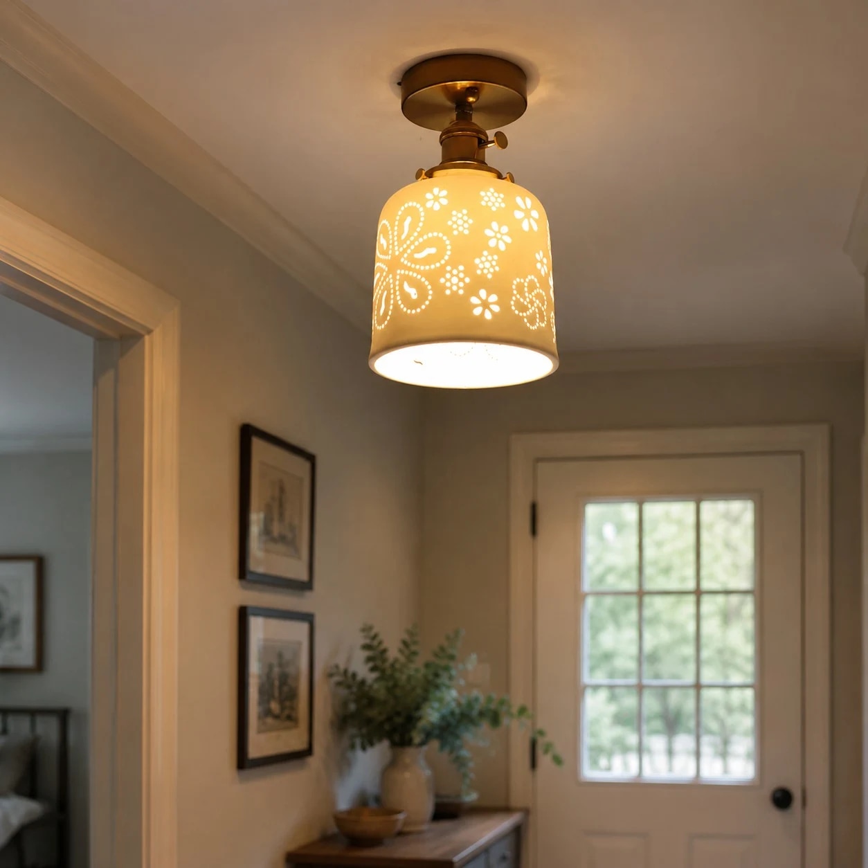 Flush mount ceiling family