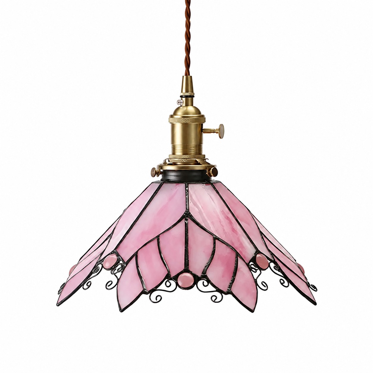 Tête unique rose