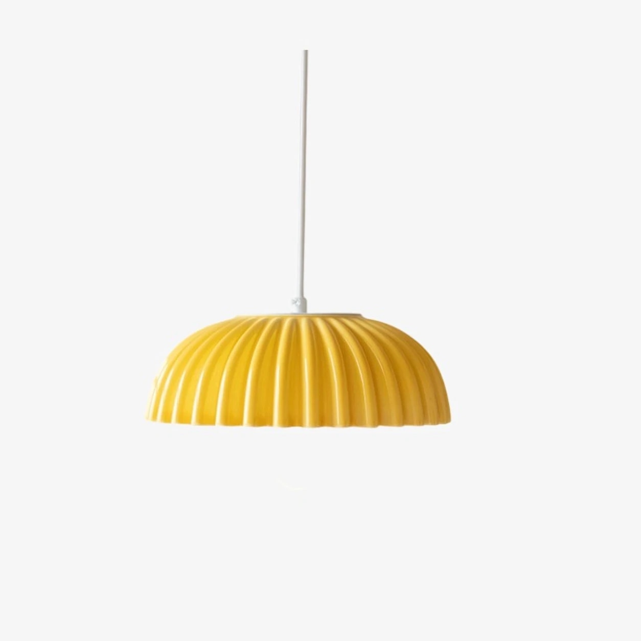 C style ceramic pendant shade