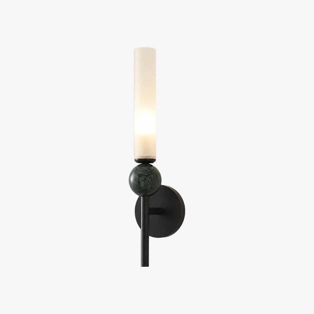 Aplique de pared pequeño negro B