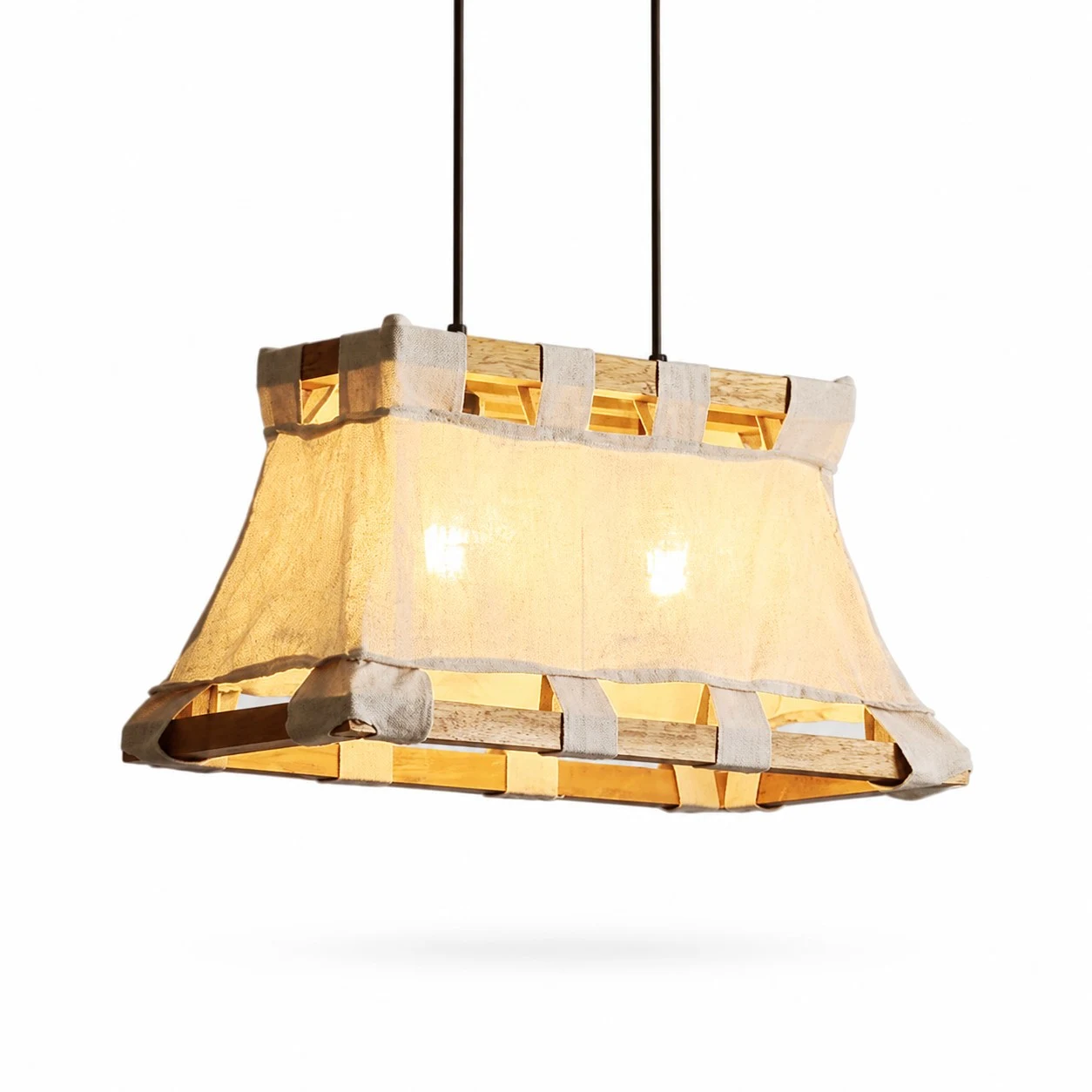 Len naturalny 50 cm / 19,7 cala