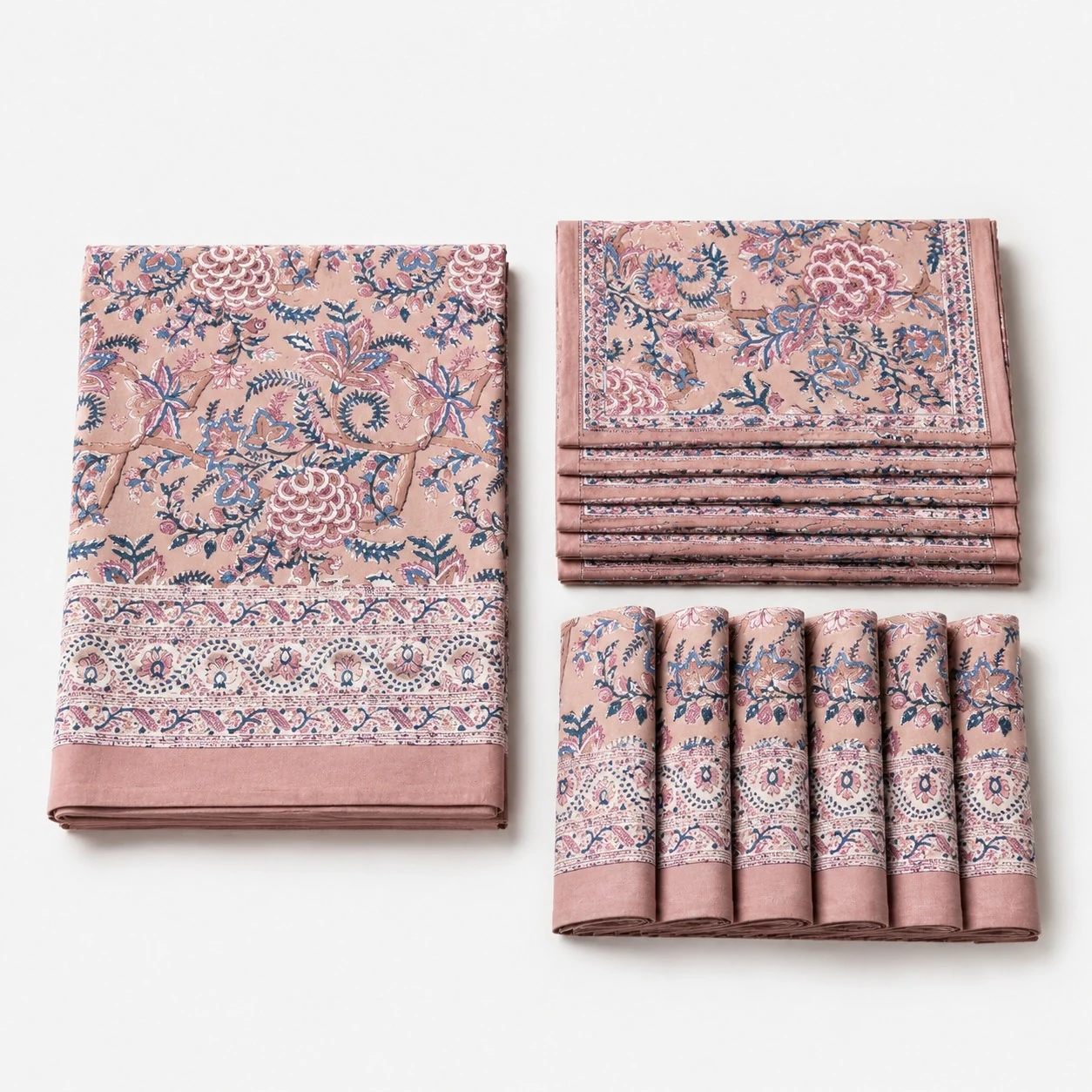 Paisley rosa malva