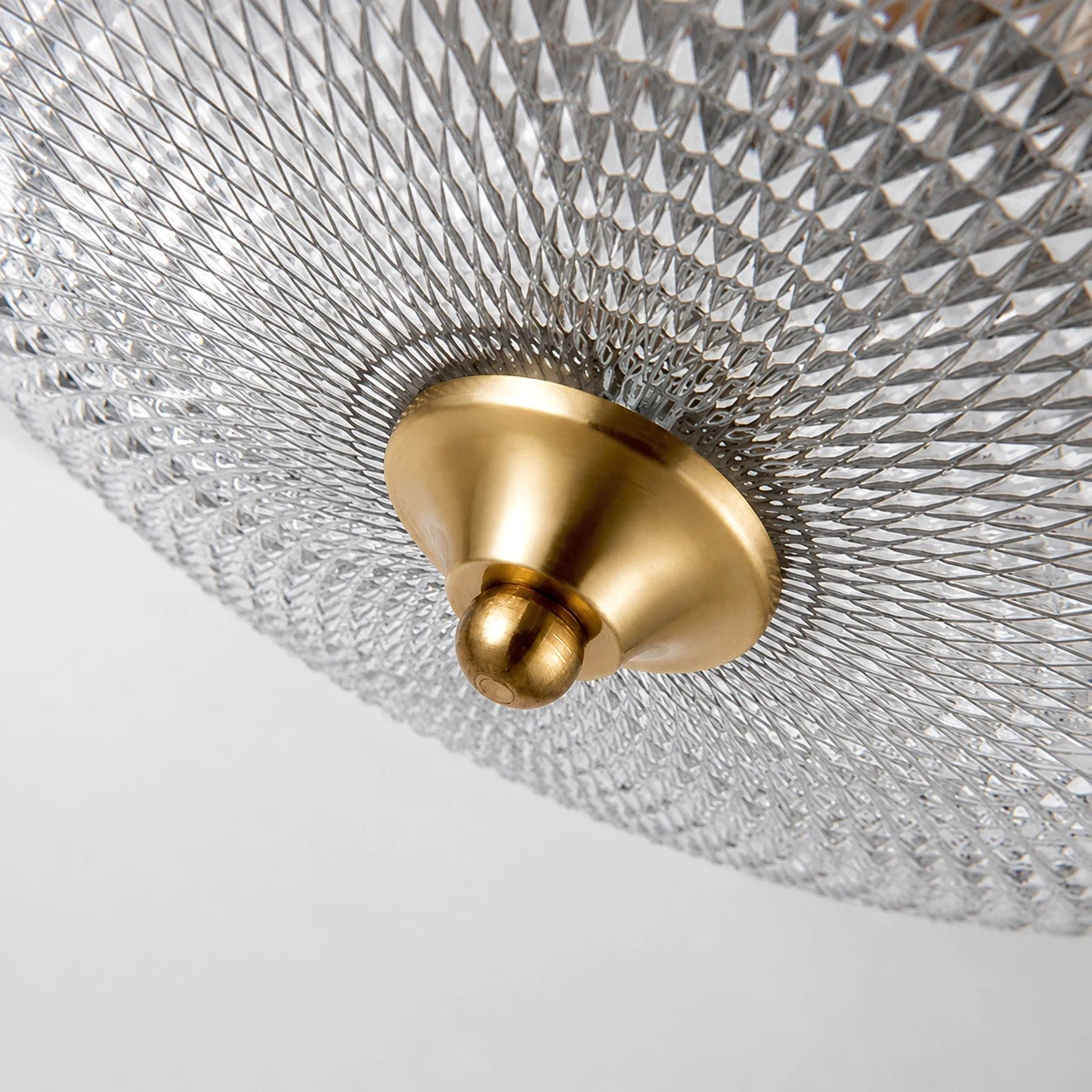 Detalle de la pantalla de cristal