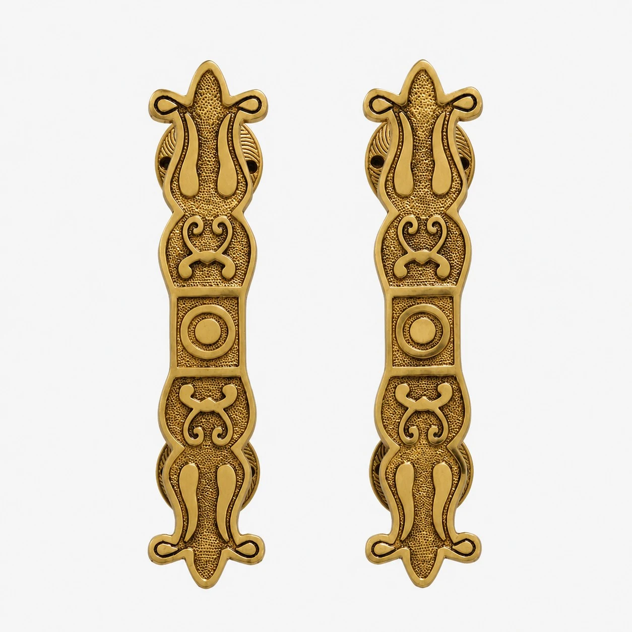 Maniglie per porte in ottone a forma di animali, realizzate a mano - Ruyi Antique Brass standard