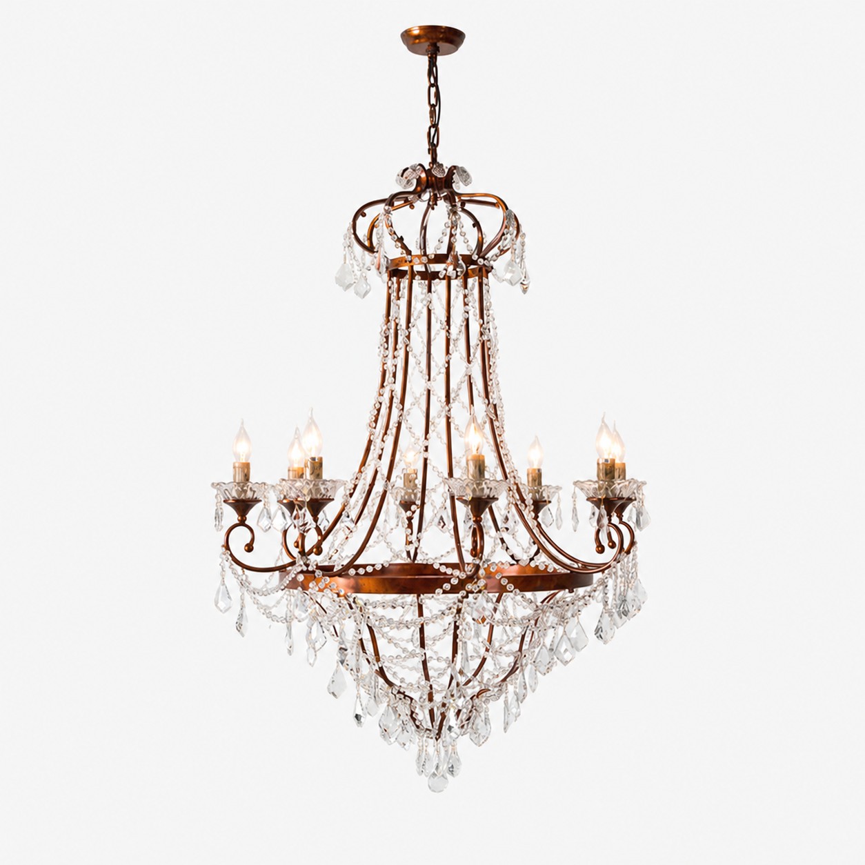 Lustre de 8 luzes