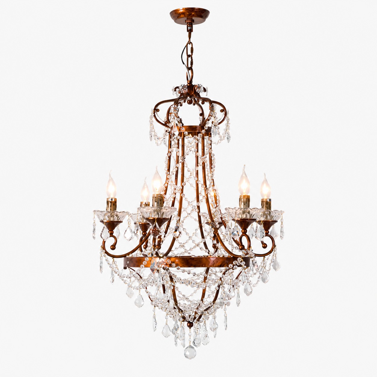 Lustre de 6 luzes