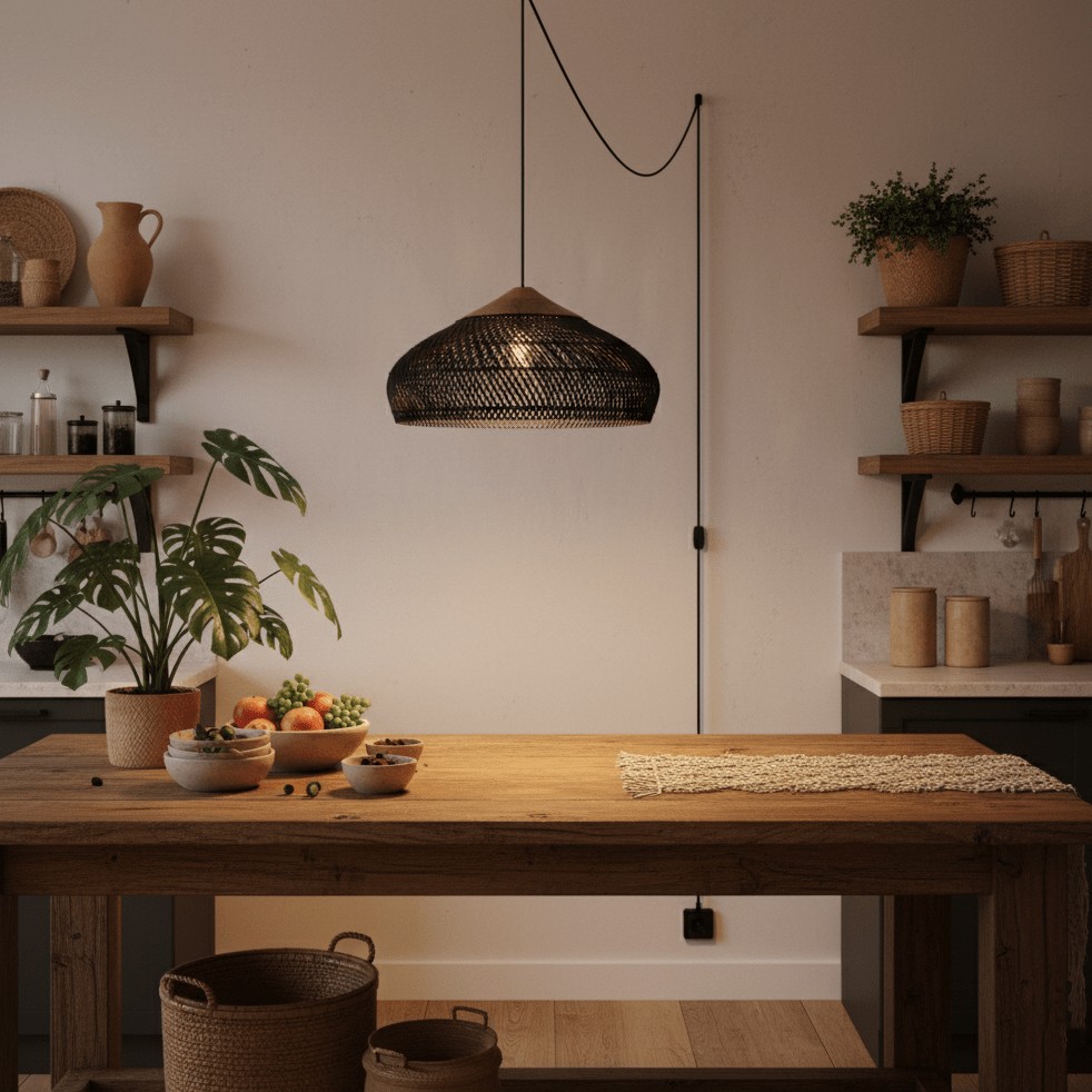 Das Produkt wird in einem stilvoll eingerichteten Interieur gezeigt.