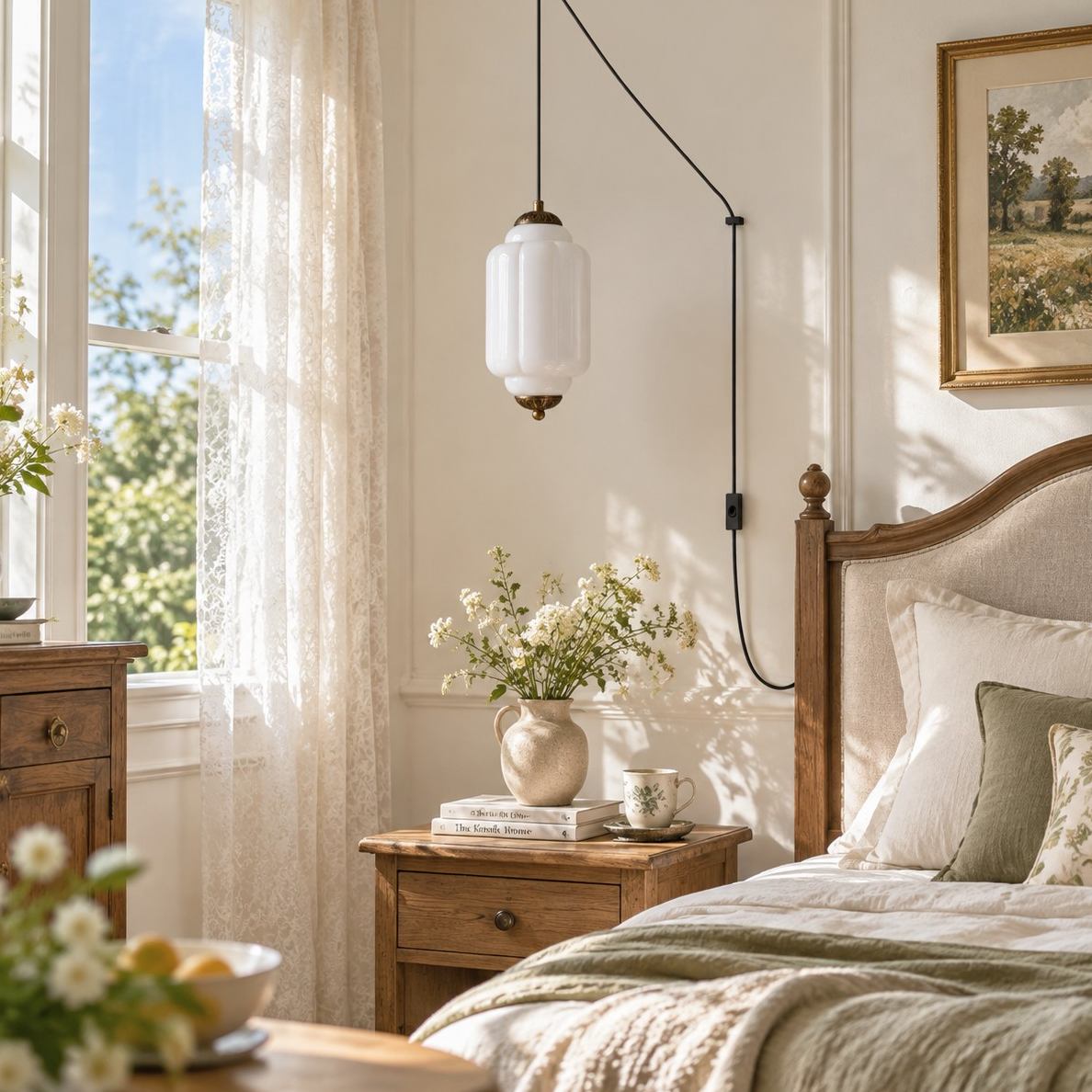 Un complemento d'arredo studiato per il comodino.