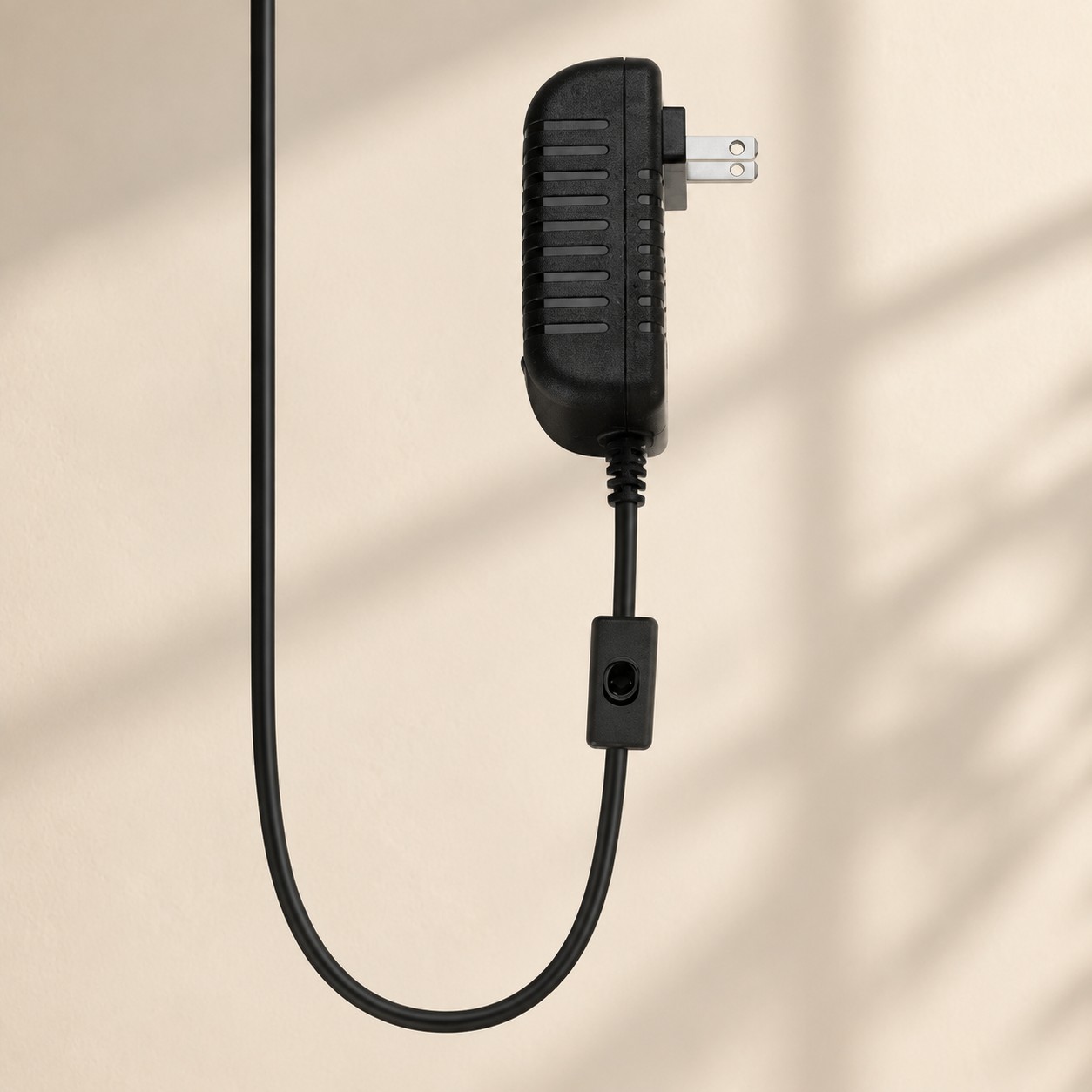 Lola plug-in cord with inline push-button switch