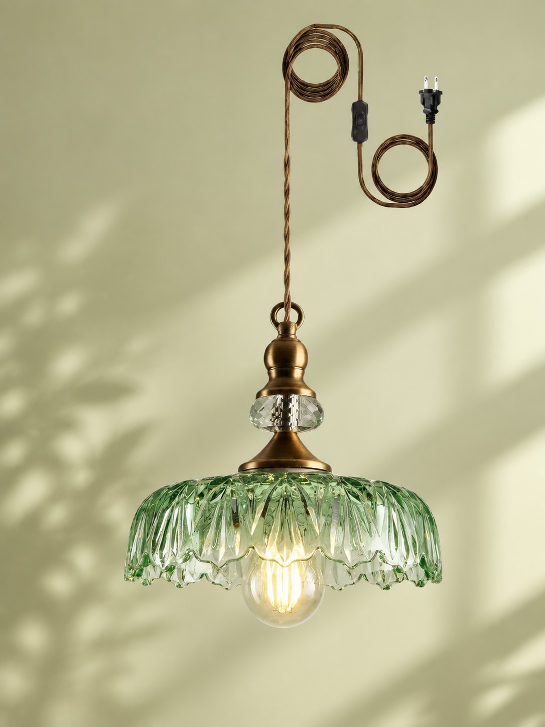 Green + Brass