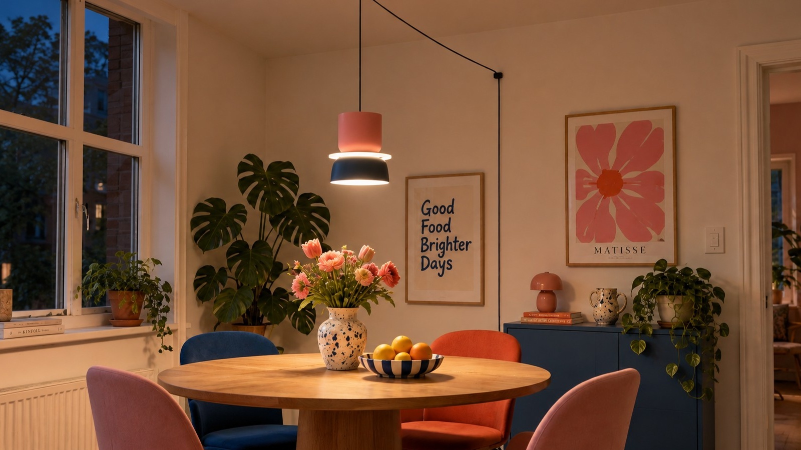 Macri pendant light on