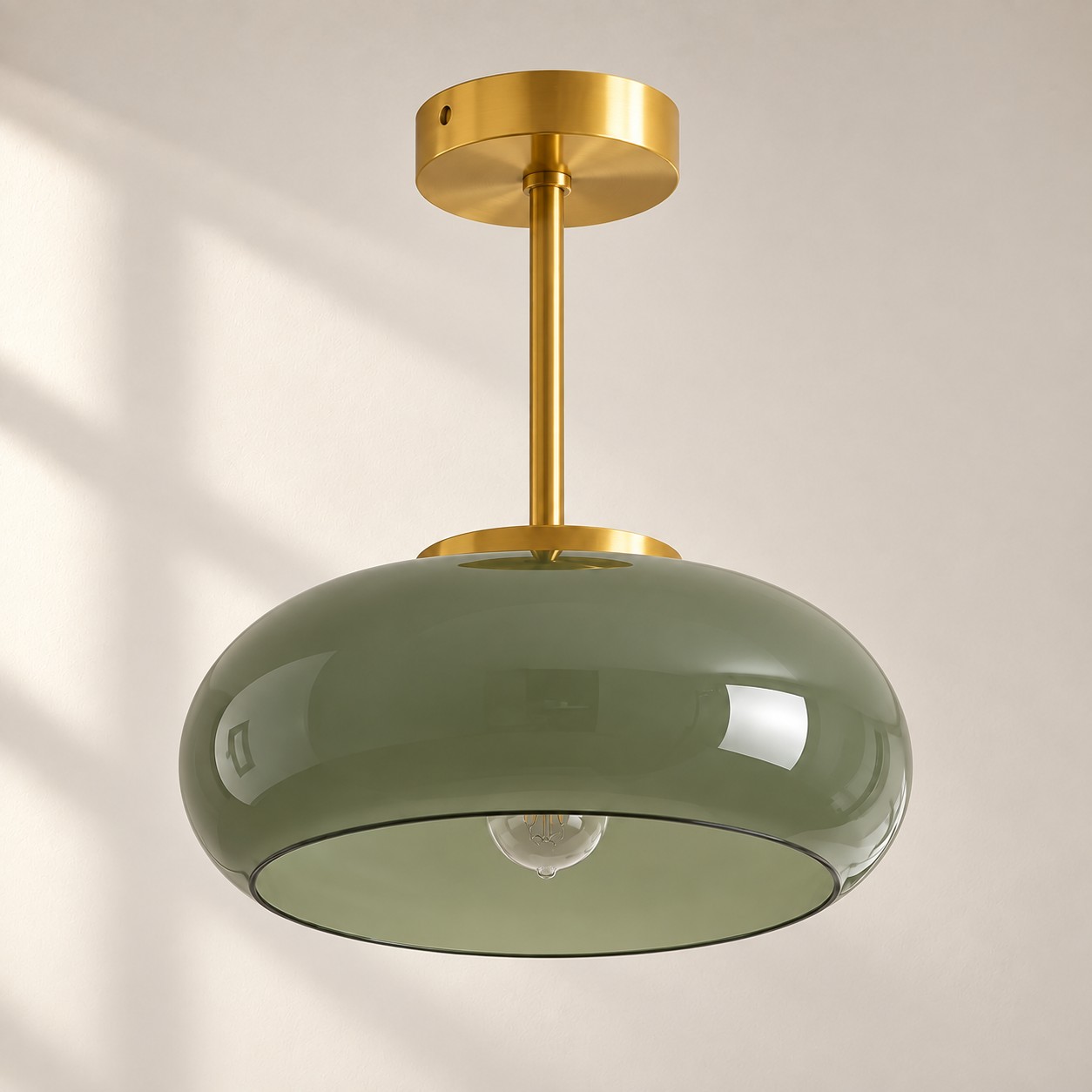 Bauvia Brass + Green finish, 28 cm / 11″ · Style A