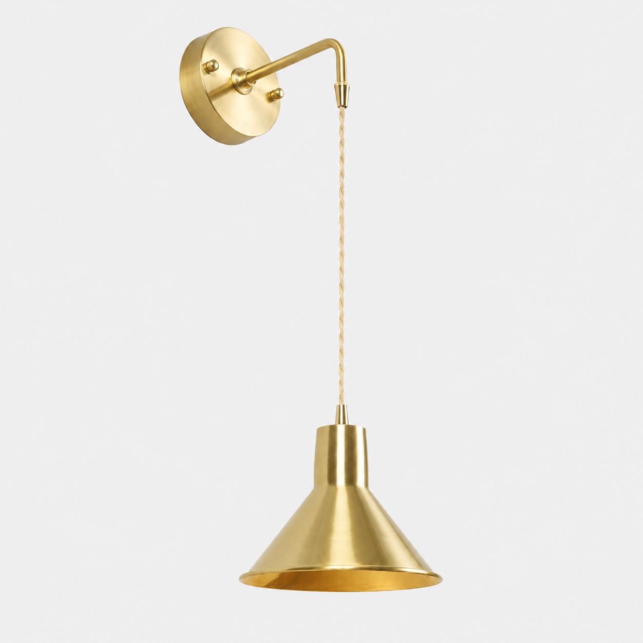 Paralume in ottone/oro / 1206LW