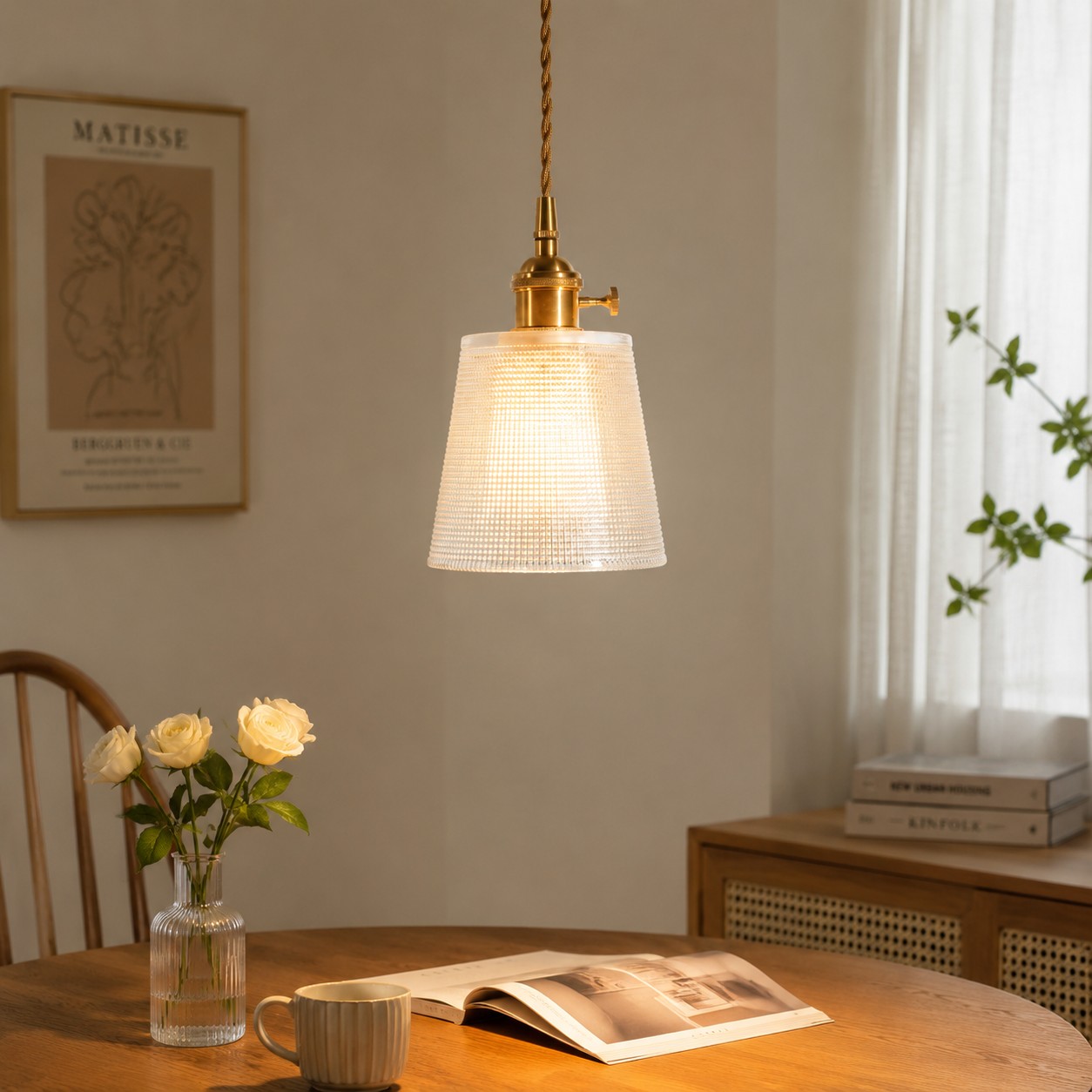Style B · in a warm interior