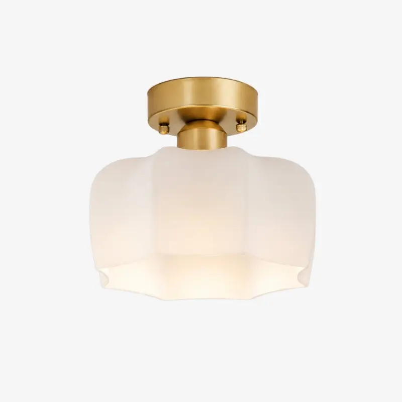 Lampa sufitowa z żelaza w stylu B