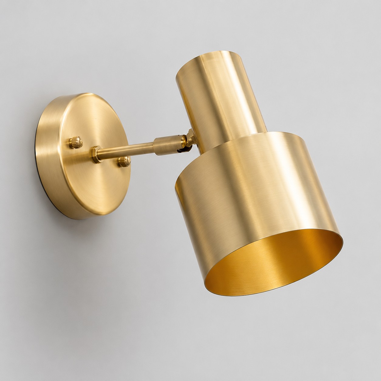 Paralume in ottone/oro / 1206 Hz