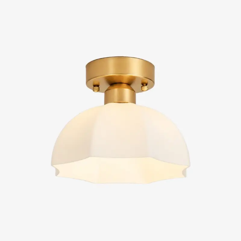 Styl A, lampa sufitowa z żelaza