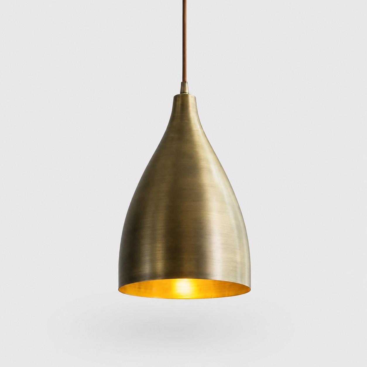 Aged Brass Small A