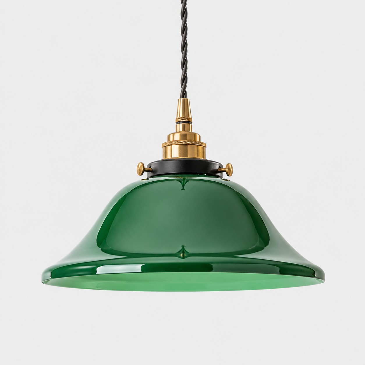 Cappello di paglia / Verde militare / Ottone