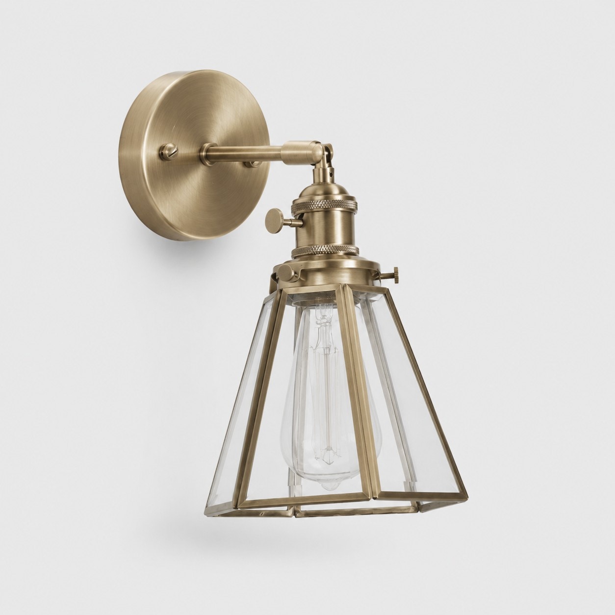 Enkel vägglampa