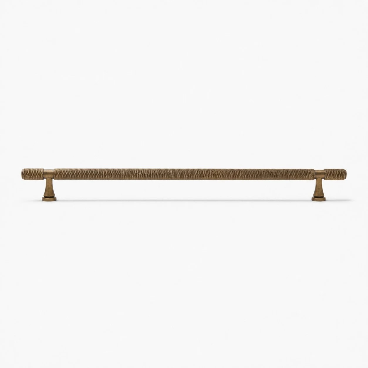 Total 380 mm (15 in) / Hole Spacing 320 mm (12.6 in) antique brass cabinet pull