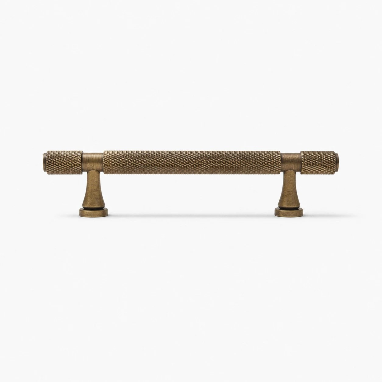 Total 145 mm (5.7 in) / Hole Spacing 96 mm (3.8 in) antique brass cabinet pull