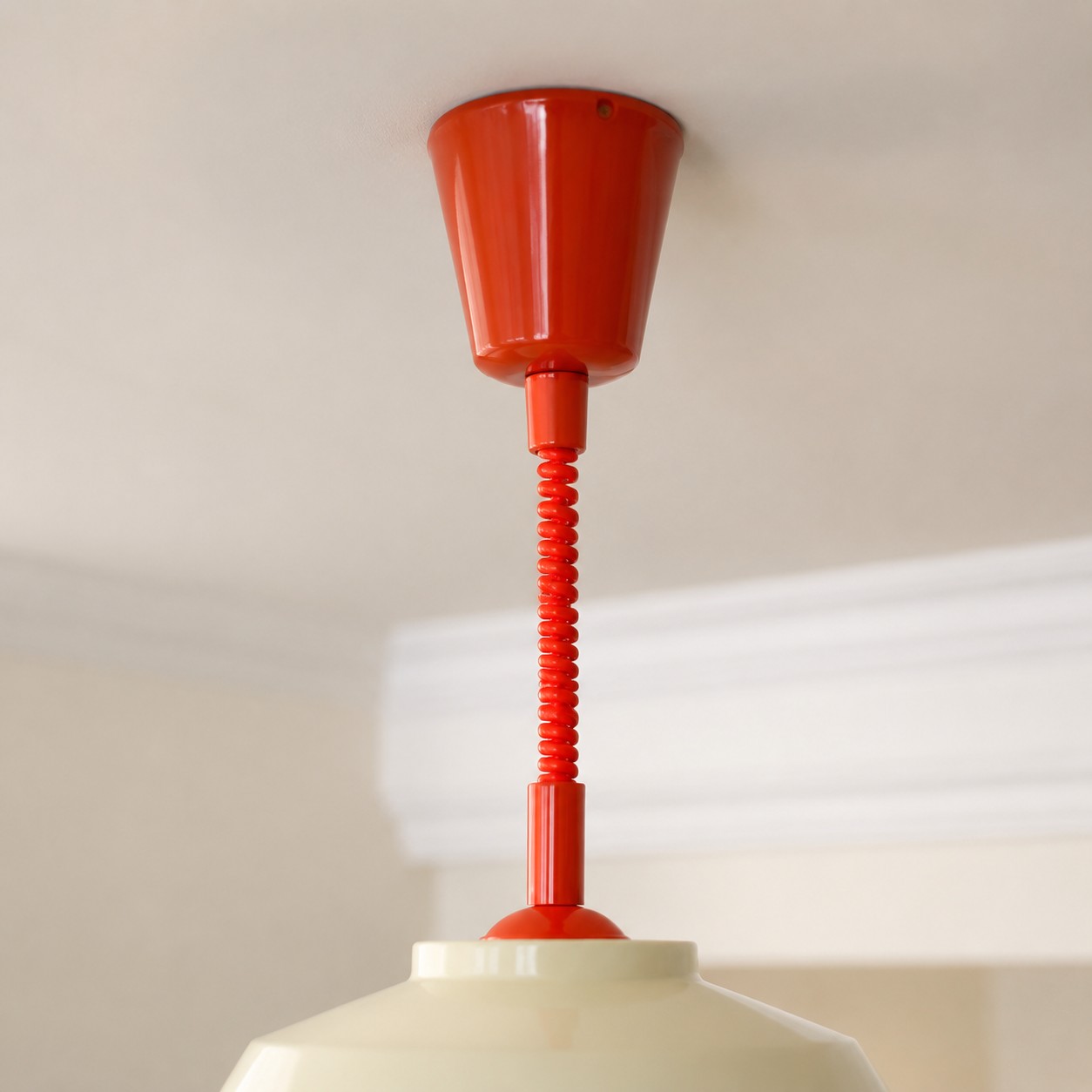 Ceiling canopy and adjustable pendant cord