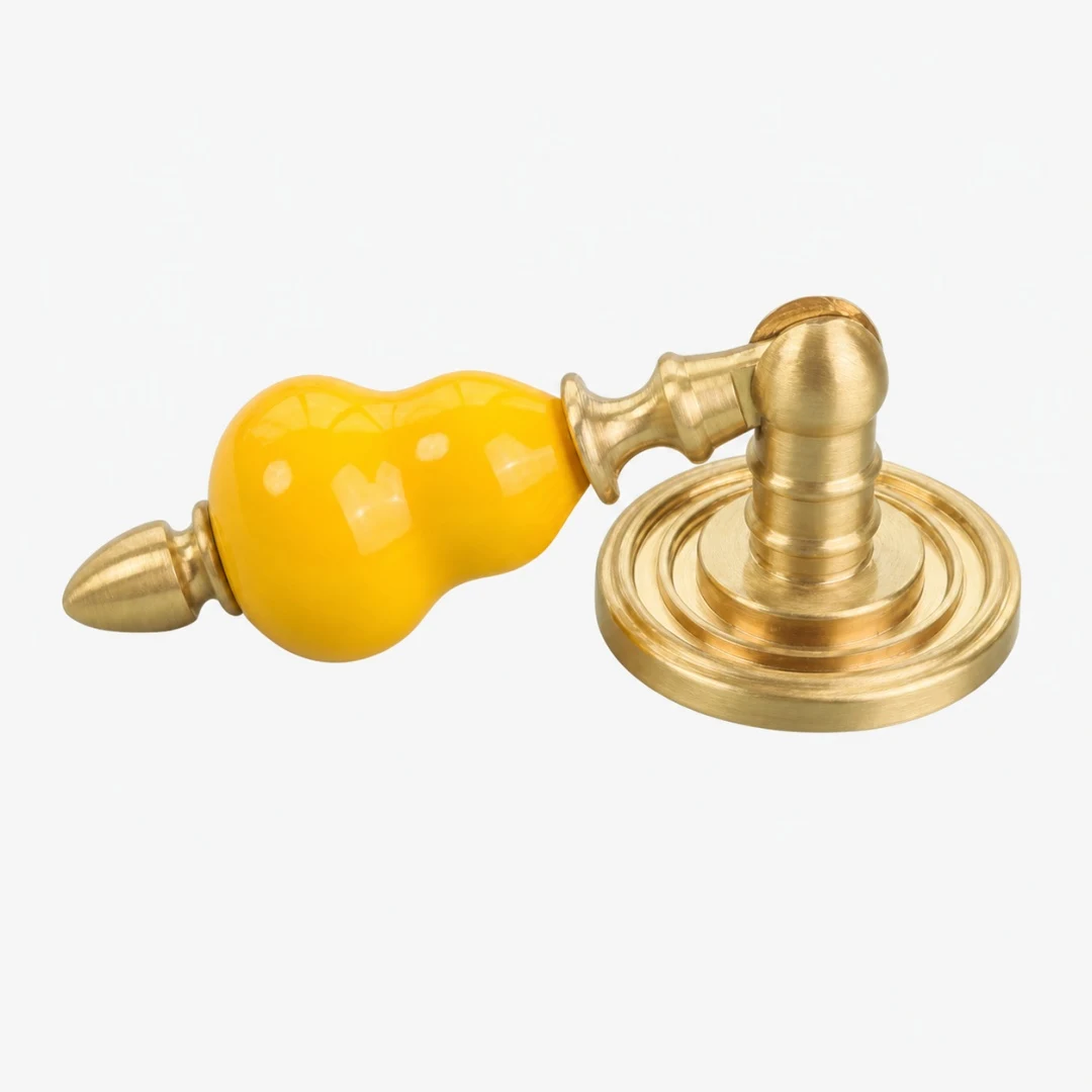 Pingente amarelo limão