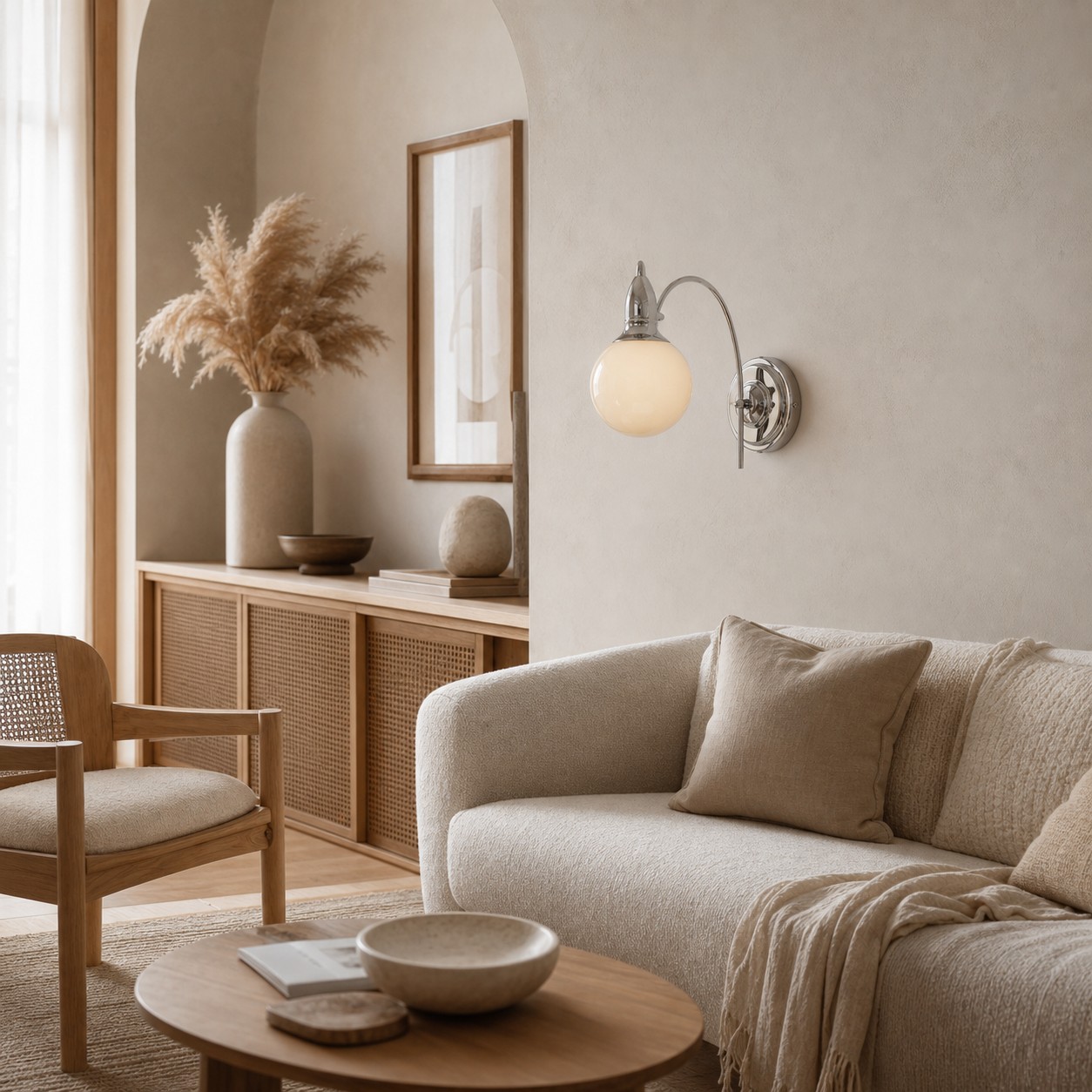Entspannte Lounge-Ecke