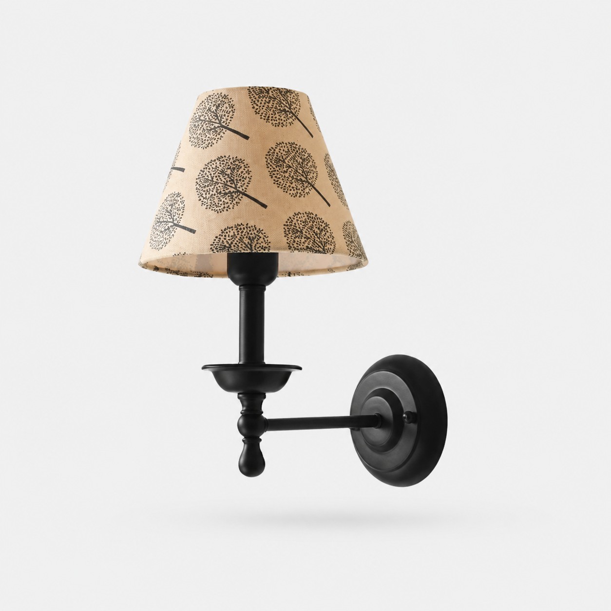 Conical / Beige / Wrought Iron