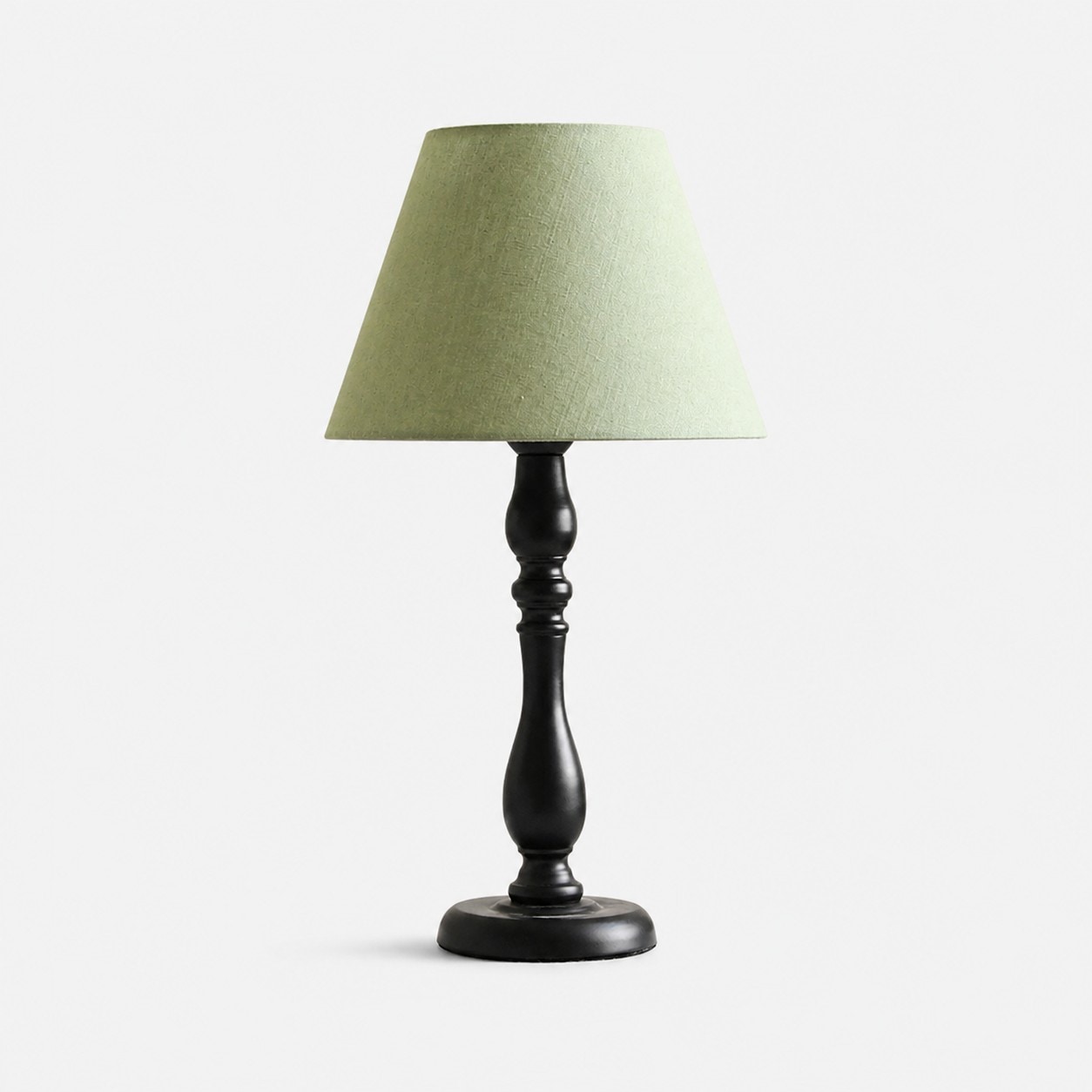 Matcha Green fabric shade table lamp