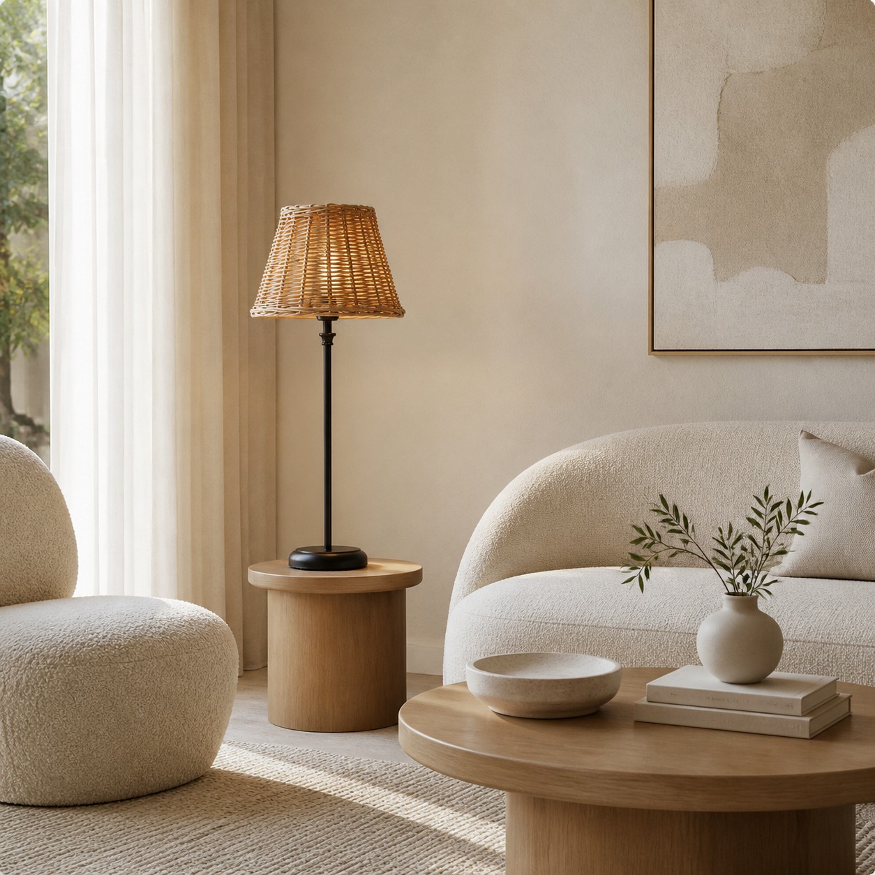 A warm natural accent for relaxed interiors 2