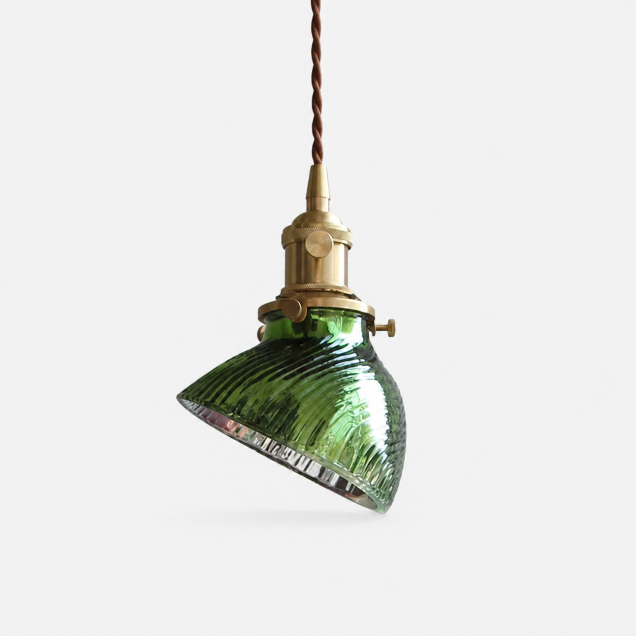 Vetro verde smeraldo
