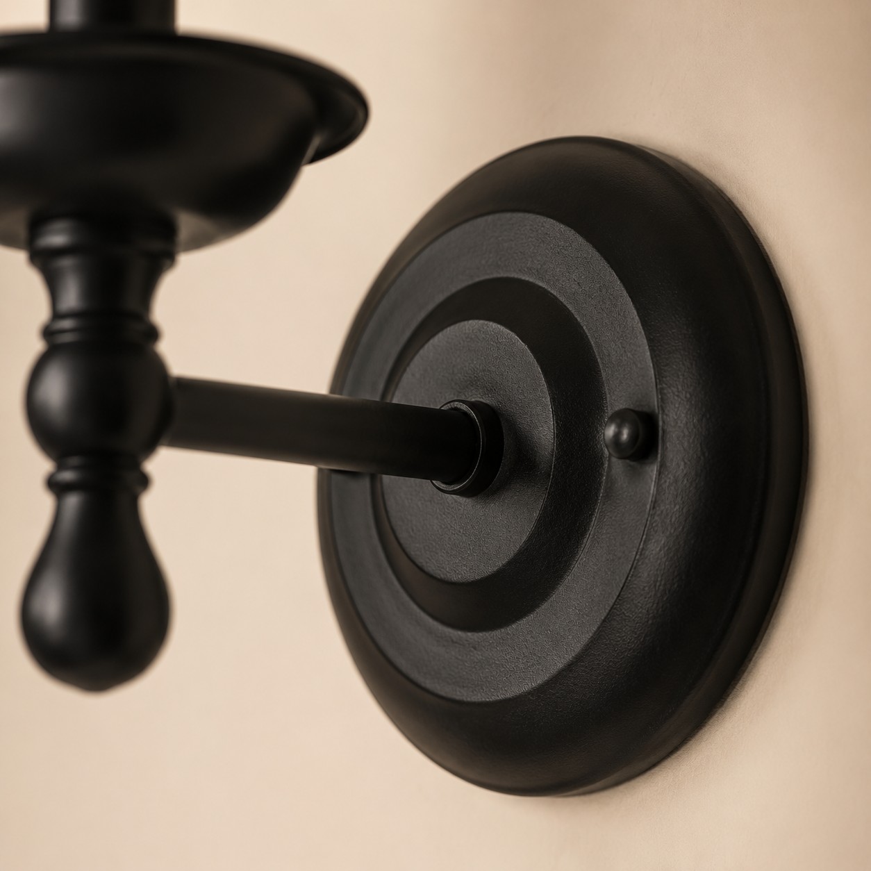 Round wall plate