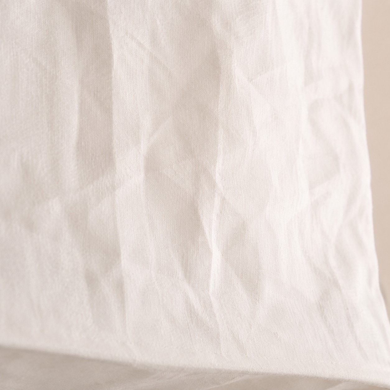 Natural linen weave